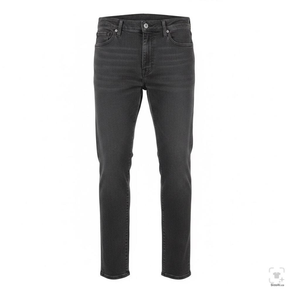 Levis 501 Jeans Mens 42x30 Gray Charcoal Denim Regular Fit Tapered Stretch